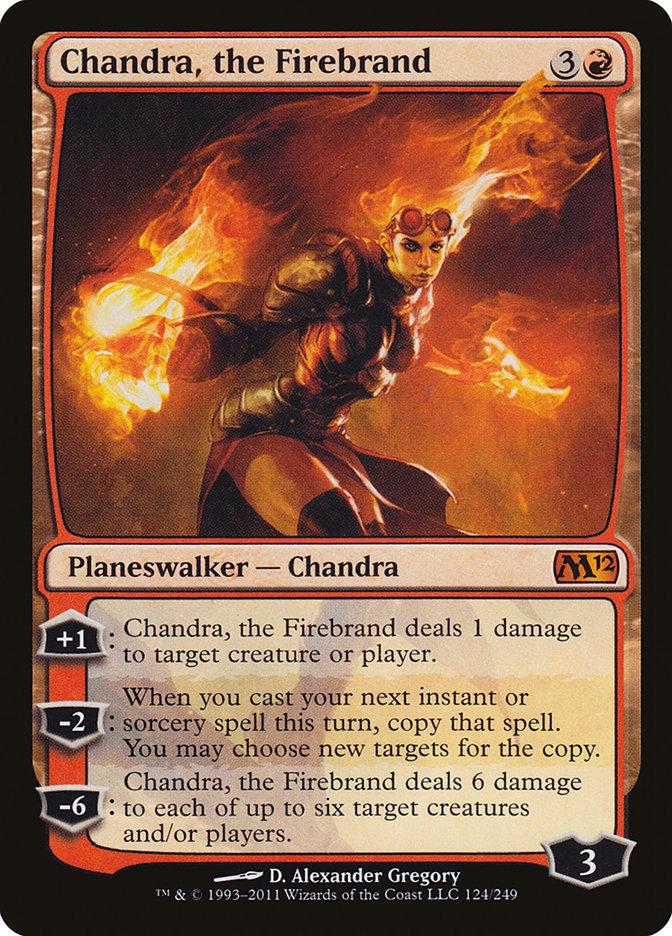 Chandra, the Firebrand [Magic 2012] | Galaxy Games LLC