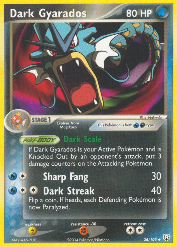 Dark Gyarados (36/109) [EX: Team Rocket Returns] | Galaxy Games LLC