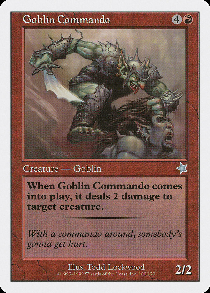Goblin Commando [Starter 1999] | Galaxy Games LLC
