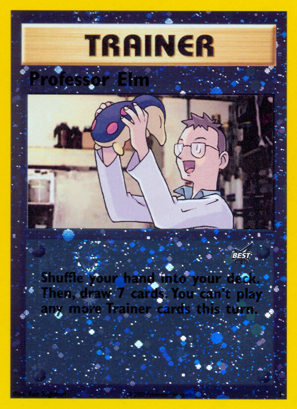 Professor Elm (3) [Best of Promos] | Galaxy Games LLC