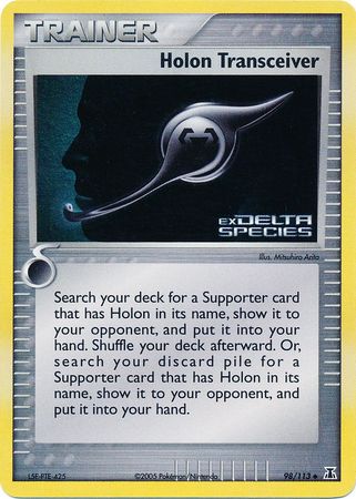 Holon Transceiver (98/113) (Stamped) [EX: Delta Species] | Galaxy Games LLC