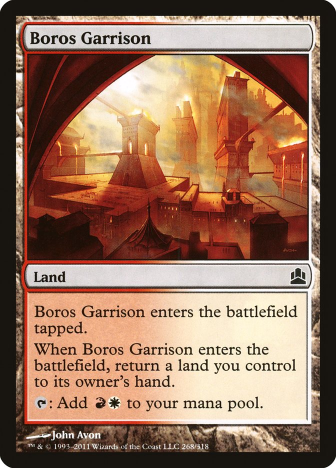 Boros Garrison [Commander 2011] | Galaxy Games LLC