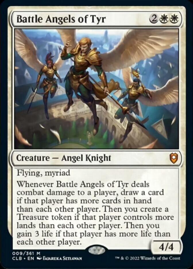 Battle Angels of Tyr [Commander Legends: Battle for Baldur's Gate] | Galaxy Games LLC