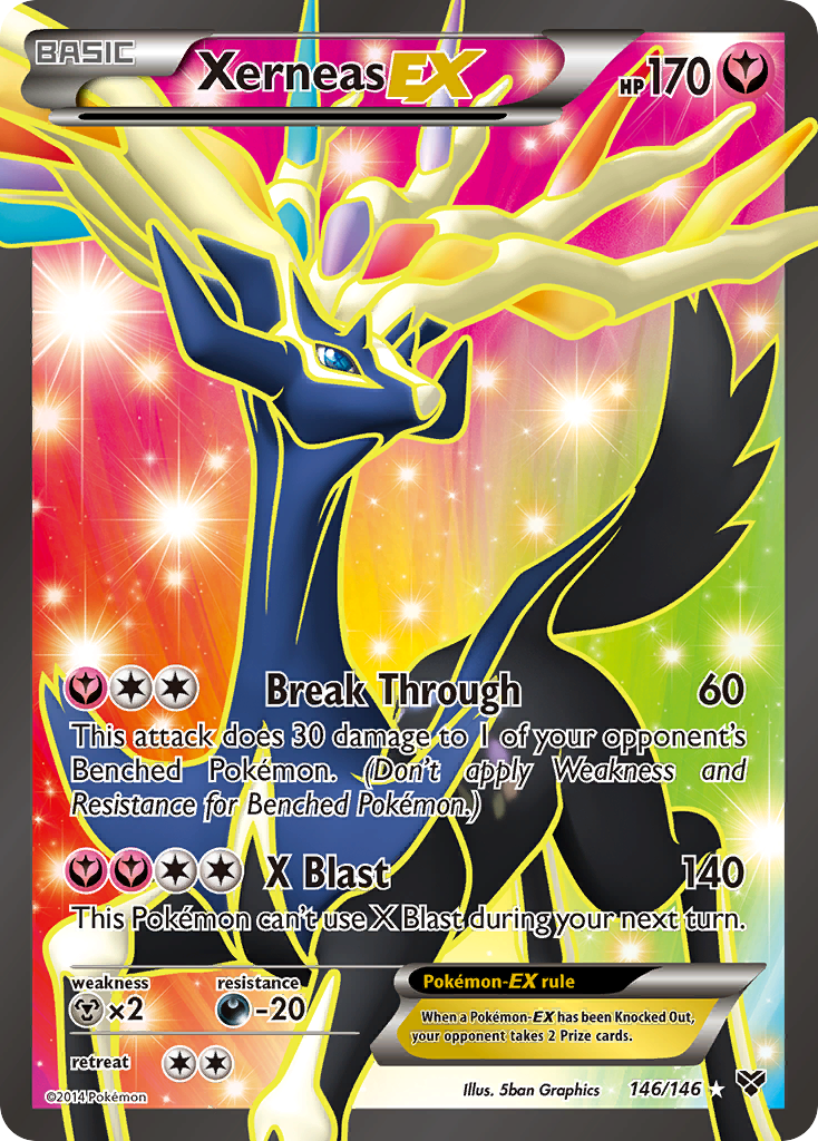 Xerneas EX (146/146) [XY: Base Set] | Galaxy Games LLC