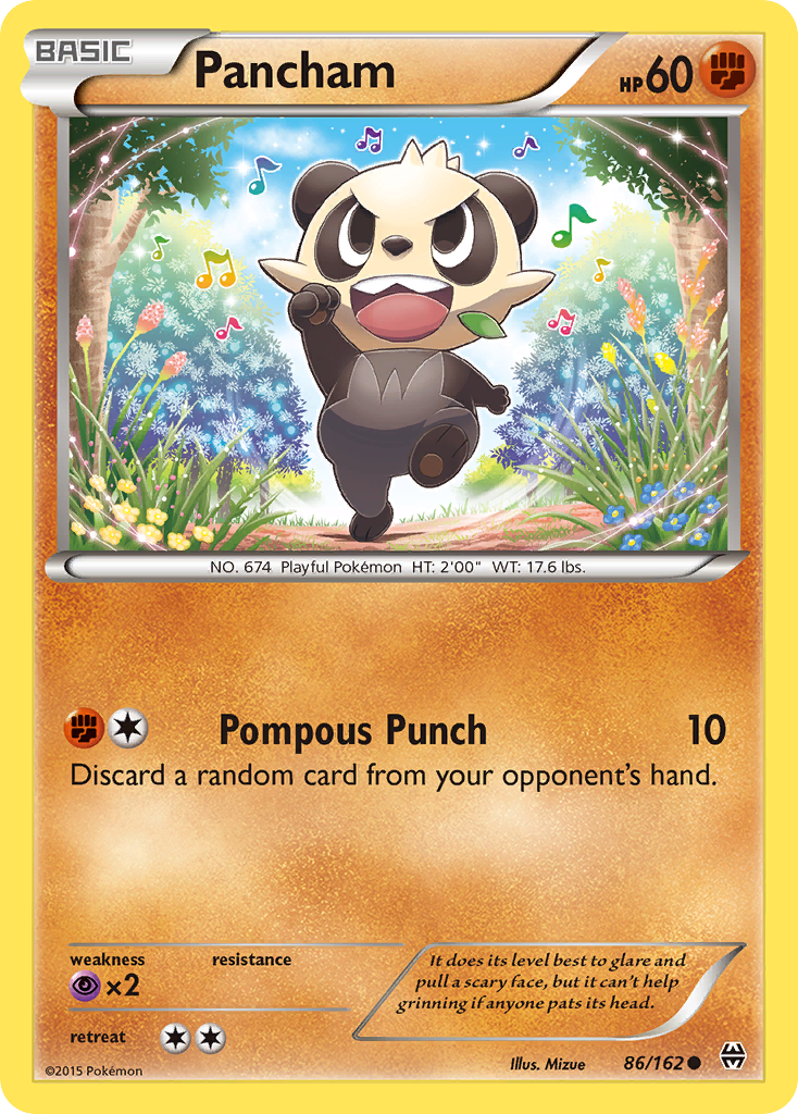 Pancham (86/162) [XY: BREAKthrough] | Galaxy Games LLC