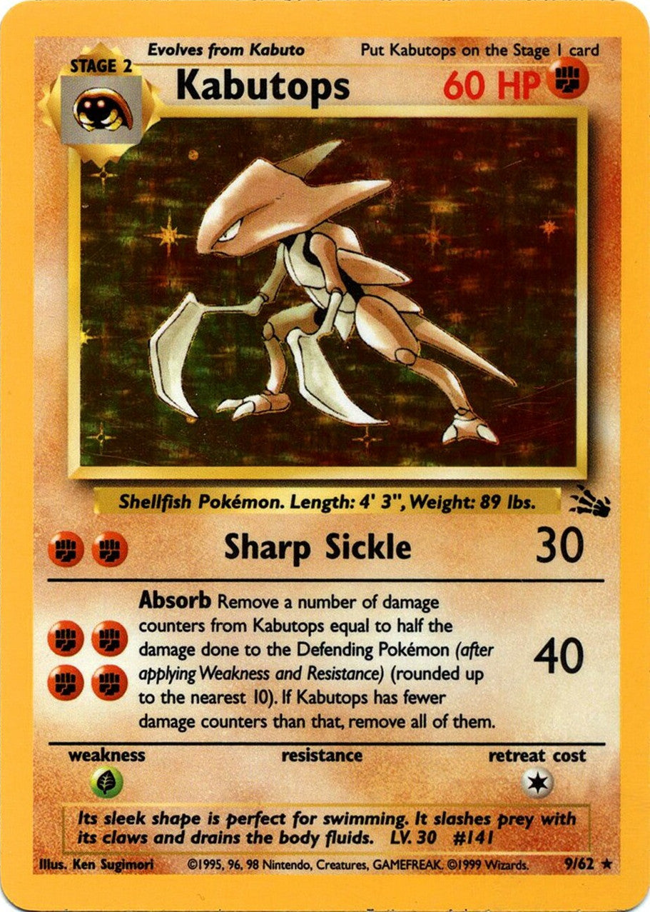 Kabutops (9/62) [Fossil Unlimited] | Galaxy Games LLC