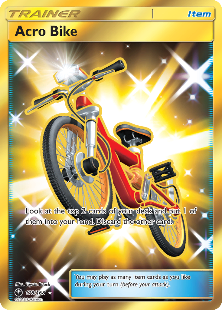 Acro Bike (178/168) [Sun & Moon: Celestial Storm] | Galaxy Games LLC