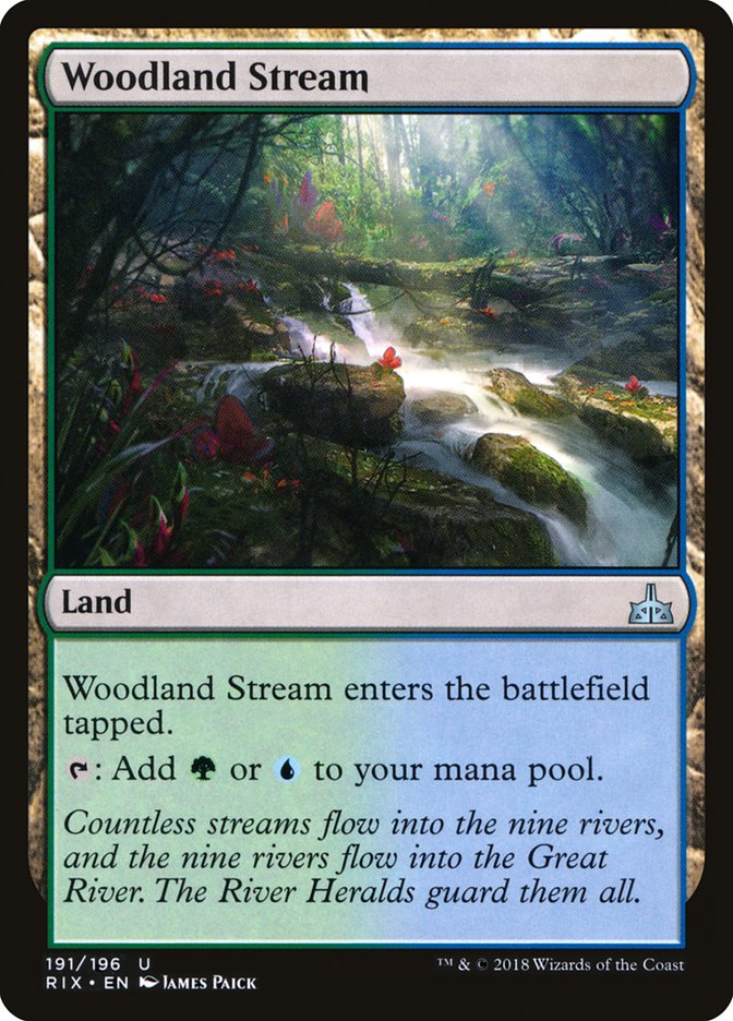 Woodland Stream [Rivals of Ixalan] | Galaxy Games LLC