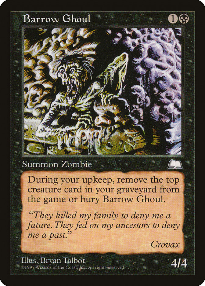 Barrow Ghoul [Weatherlight] | Galaxy Games LLC
