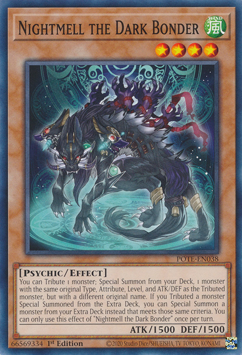 Nightmell the Dark Bonder [POTE-EN038] Common | Galaxy Games LLC