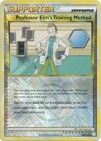 Professor Elm's Training Method (100/123) (League Promo) [HeartGold & SoulSilver: Base Set] | Galaxy Games LLC