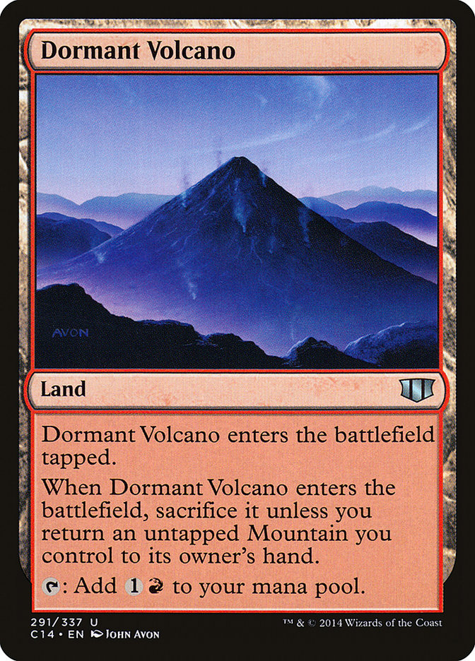 Dormant Volcano [Commander 2014] | Galaxy Games LLC