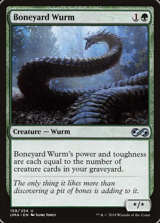 Boneyard Wurm [Ultimate Masters] | Galaxy Games LLC