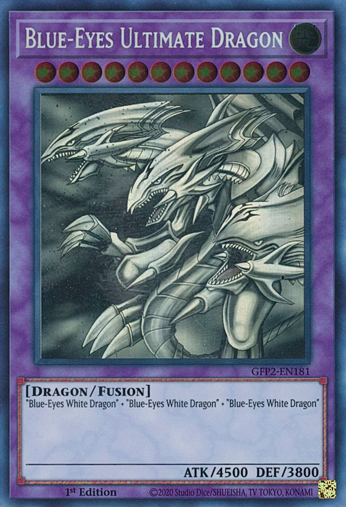 Blue-Eyes Ultimate Dragon [GFP2-EN181] Ghost Rare | Galaxy Games LLC