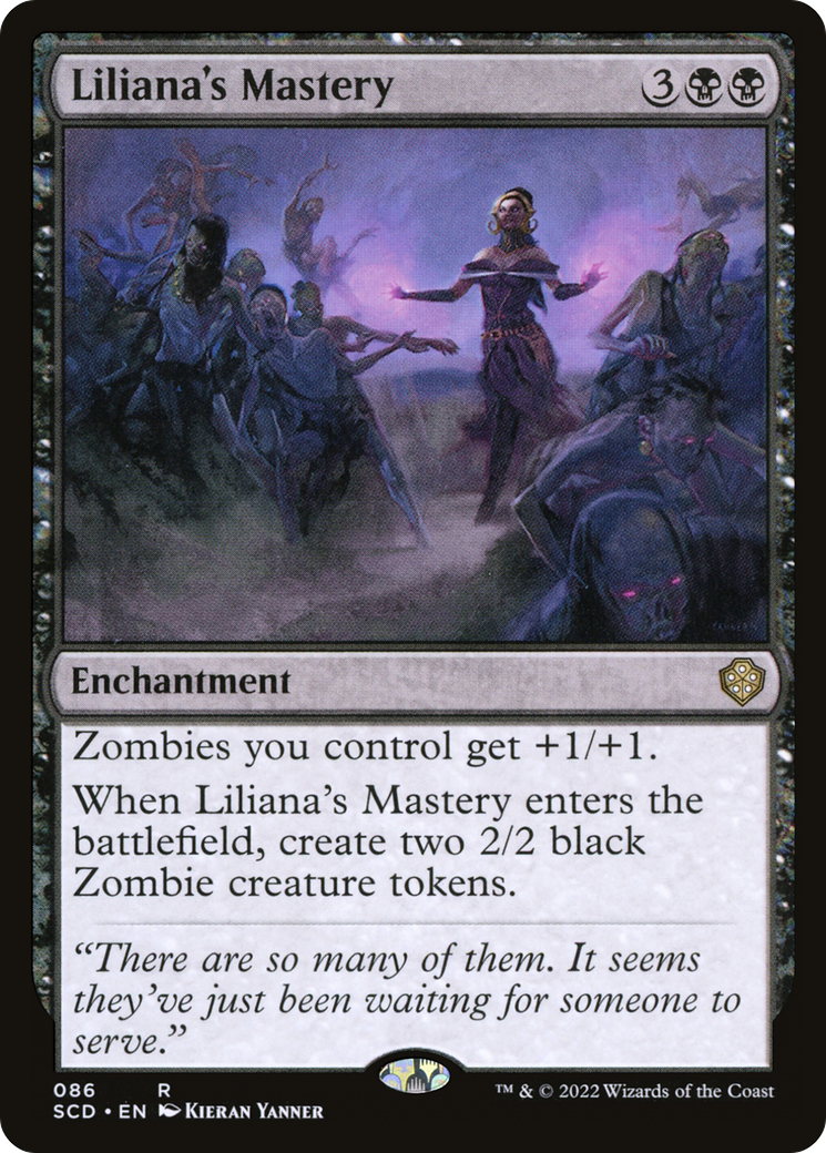 Liliana's Mastery [Starter Commander Decks] | Galaxy Games LLC