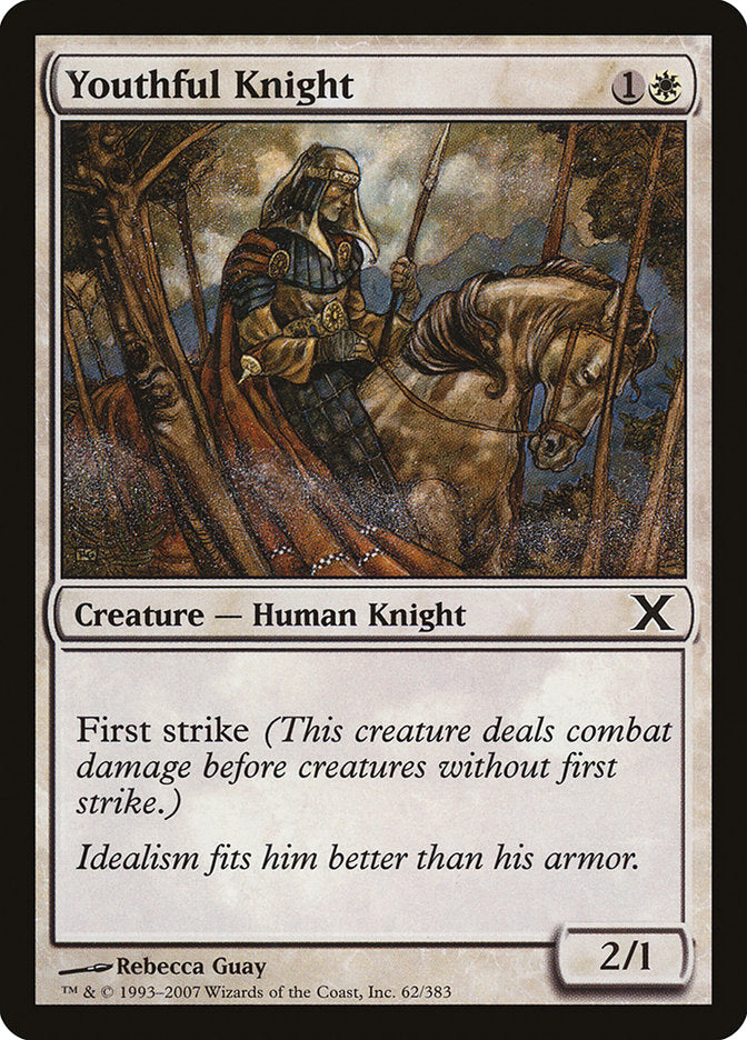Youthful Knight [Tenth Edition] | Galaxy Games LLC