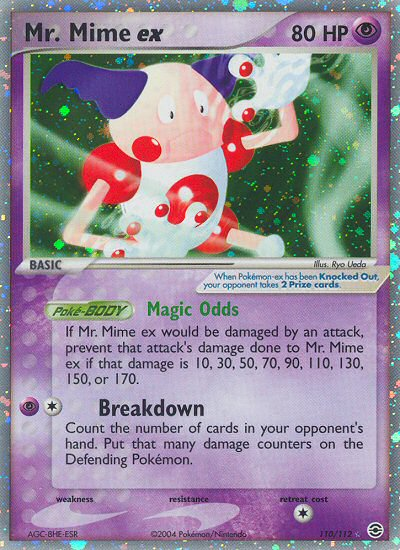 Mr. Mime ex (110/112) [EX: FireRed & LeafGreen] | Galaxy Games LLC