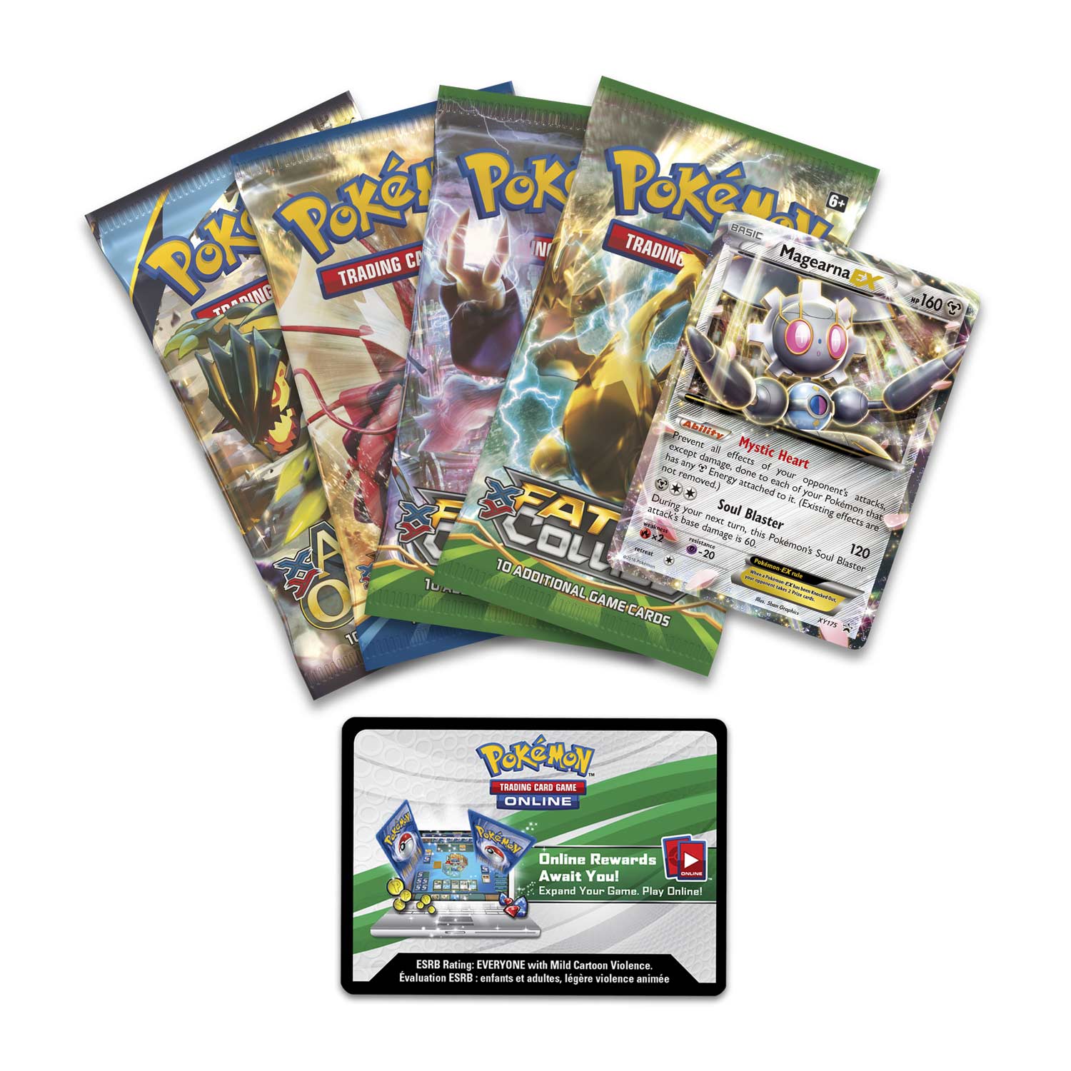XY: Steam Siege - Battle Heart Tin (Magearna-EX) | Galaxy Games LLC
