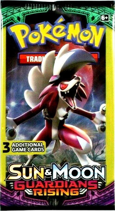 Sun & Moon: Guardians Rising - 3-Card Booster Pack | Galaxy Games LLC