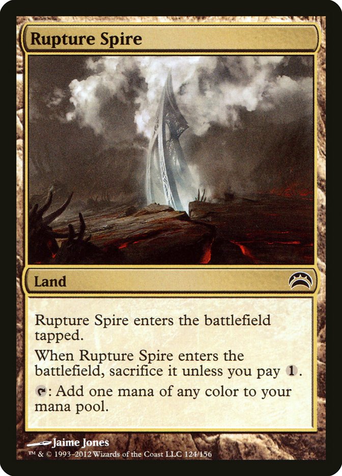 Rupture Spire [Planechase 2012] | Galaxy Games LLC