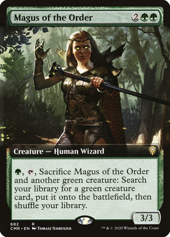 Magus of the Order (Extended Art) [Commander Legends] | Galaxy Games LLC