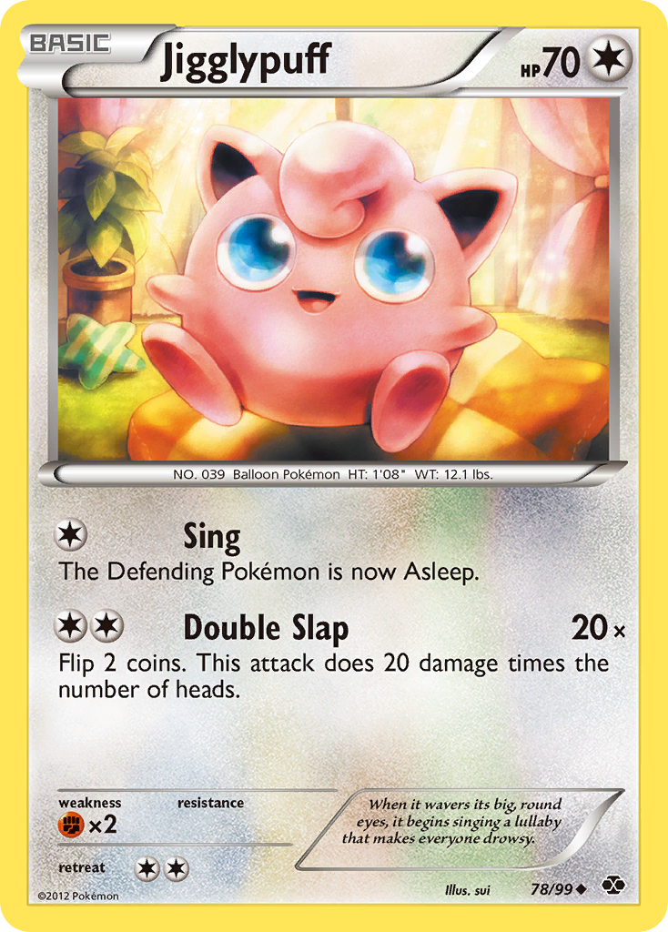 Jigglypuff (78/99) [Black & White: Next Destinies] | Galaxy Games LLC