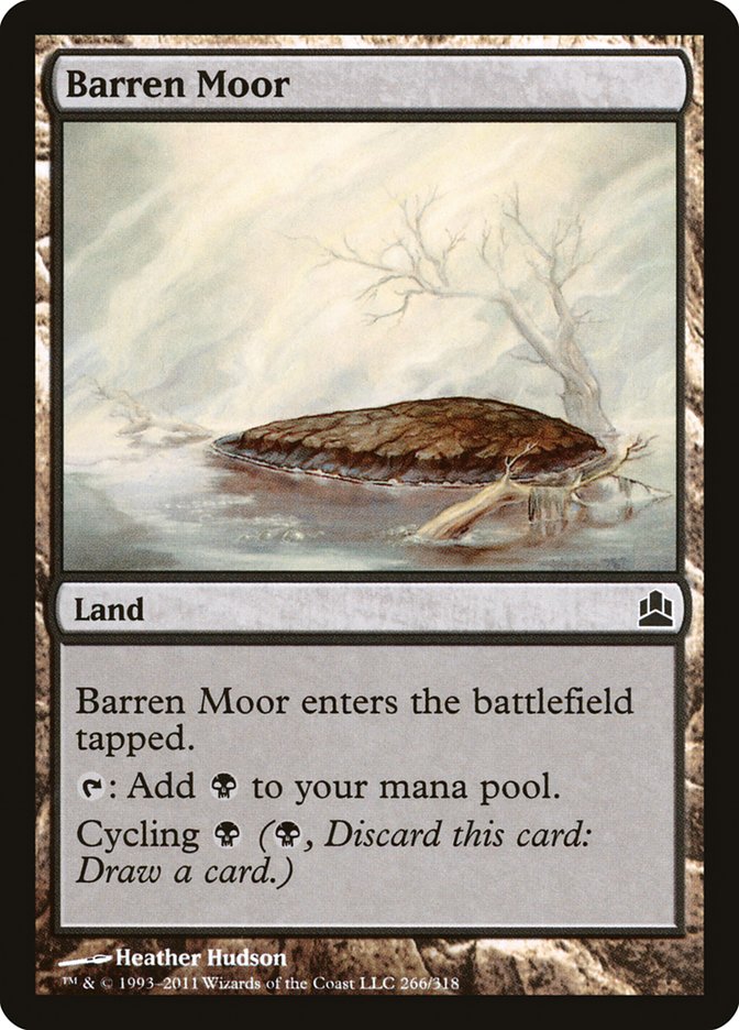 Barren Moor [Commander 2011] | Galaxy Games LLC