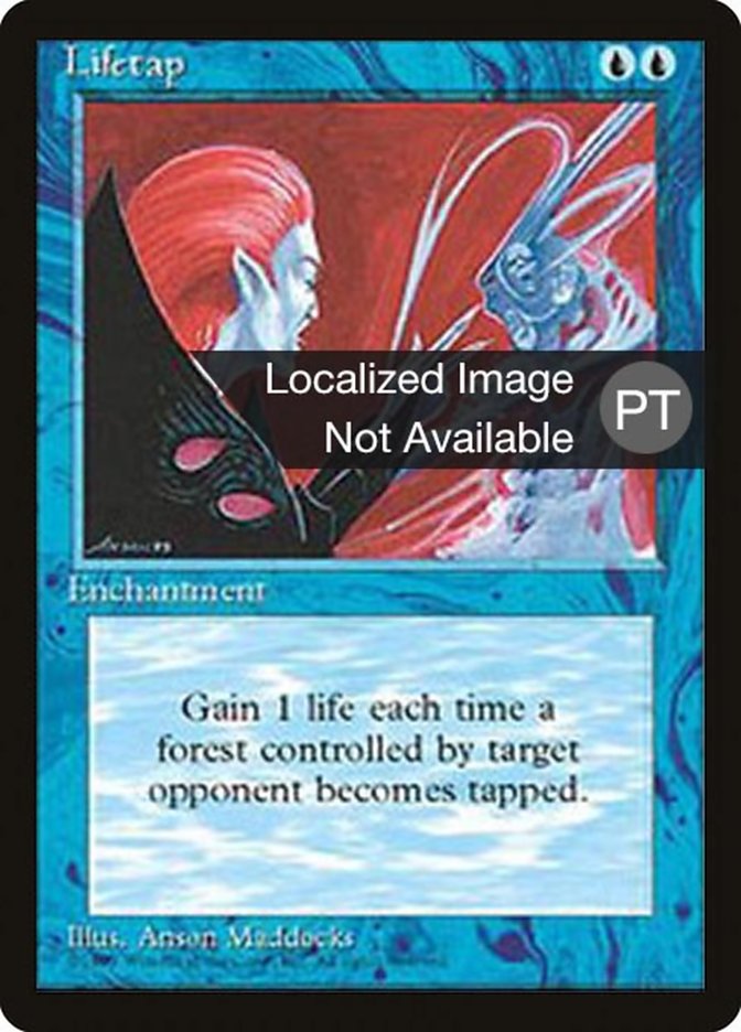 Lifetap [Fourth Edition (Foreign Black Border)] | Galaxy Games LLC