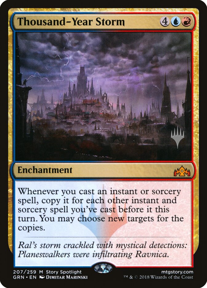 Thousand-Year Storm [Guilds of Ravnica Promos] | Galaxy Games LLC