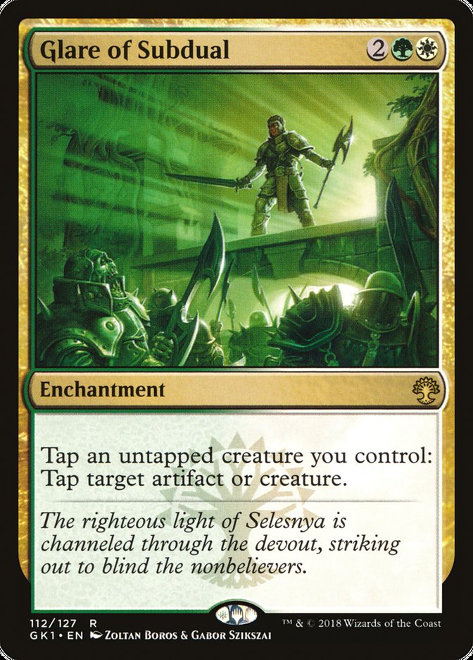 Glare of Subdual [Guilds of Ravnica Guild Kit] | Galaxy Games LLC