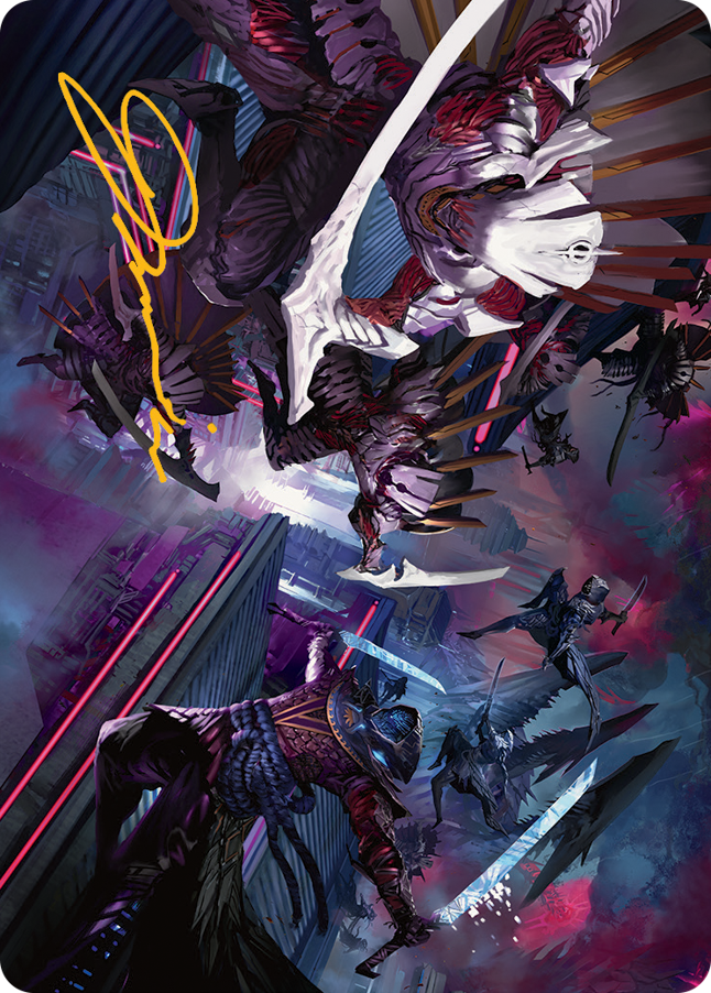 Invasion of Kamigawa Art Card (Gold-Stamped Signature) [March of the Machine Art Series] | Galaxy Games LLC
