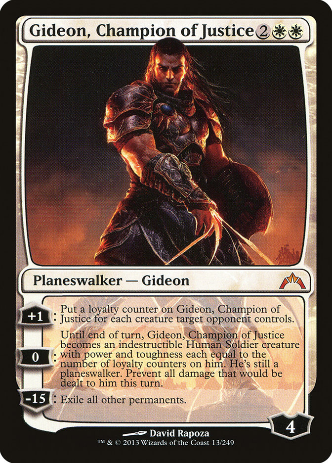 Gideon, Champion of Justice [Gatecrash] | Galaxy Games LLC
