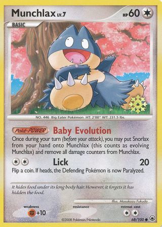 Munchlax (68/100) [Countdown Calendar Promos] | Galaxy Games LLC