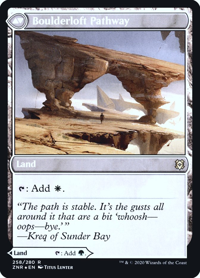 Branchloft Pathway // Boulderloft Pathway [Zendikar Rising Prerelease Promos] | Galaxy Games LLC