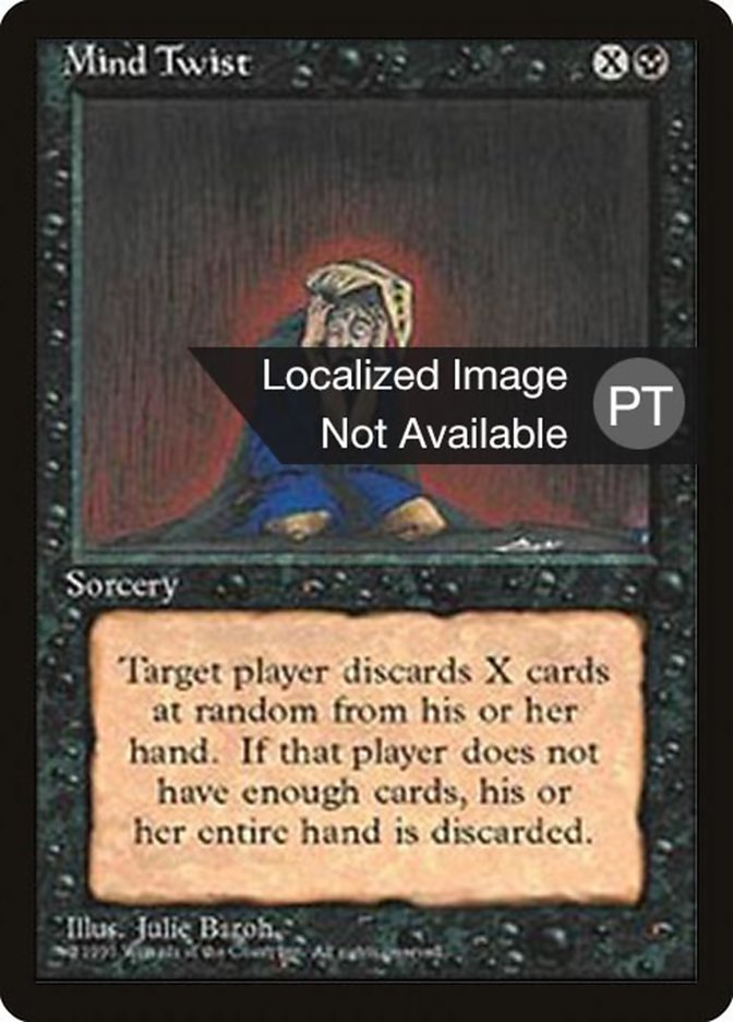 Mind Twist [Fourth Edition (Foreign Black Border)] | Galaxy Games LLC