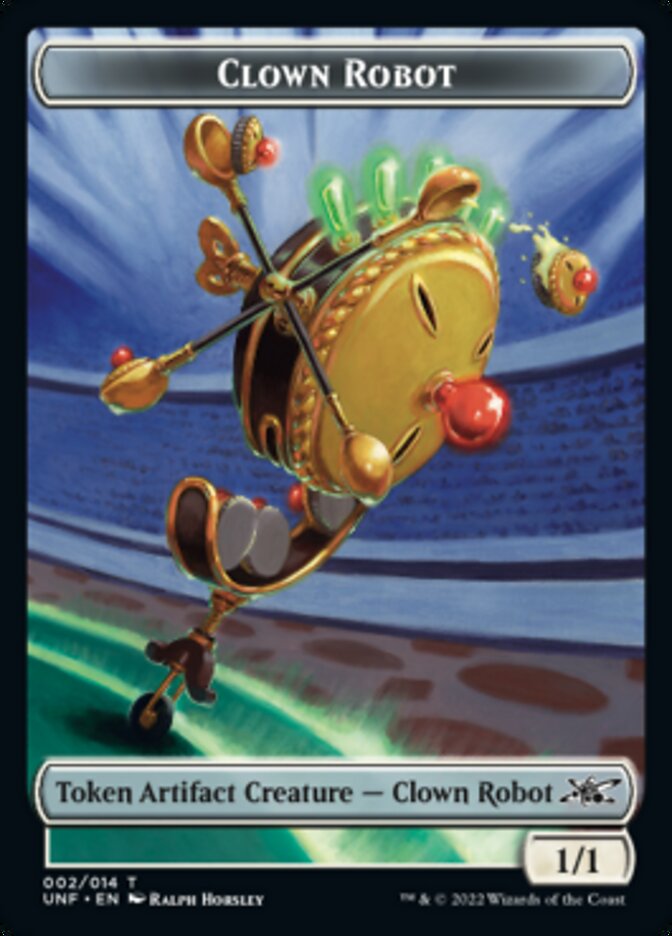 Clown Robot (002) Token [Unfinity Tokens] | Galaxy Games LLC