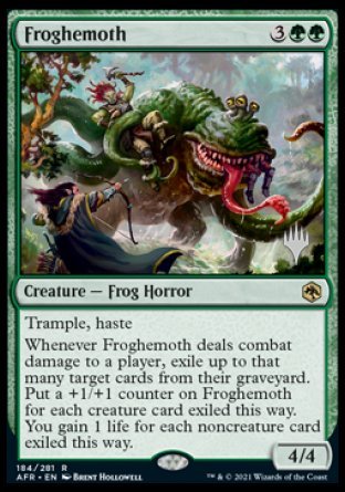 Froghemoth (Promo Pack) [Dungeons & Dragons: Adventures in the Forgotten Realms Promos] | Galaxy Games LLC