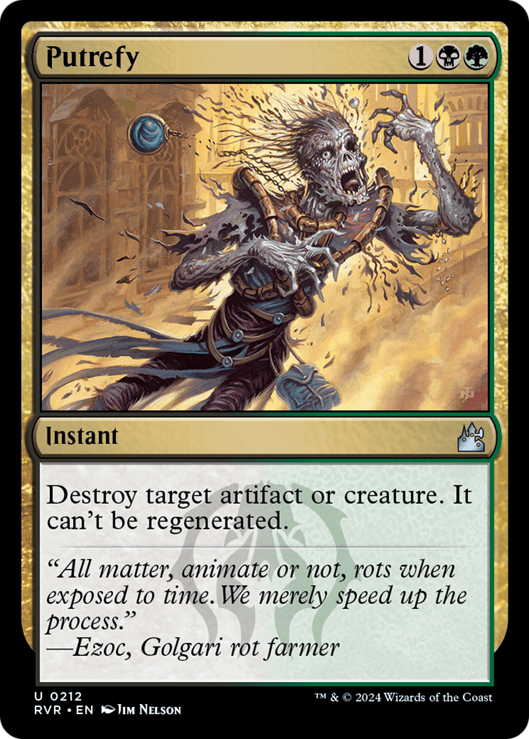 Putrefy [Ravnica Remastered] | Galaxy Games LLC
