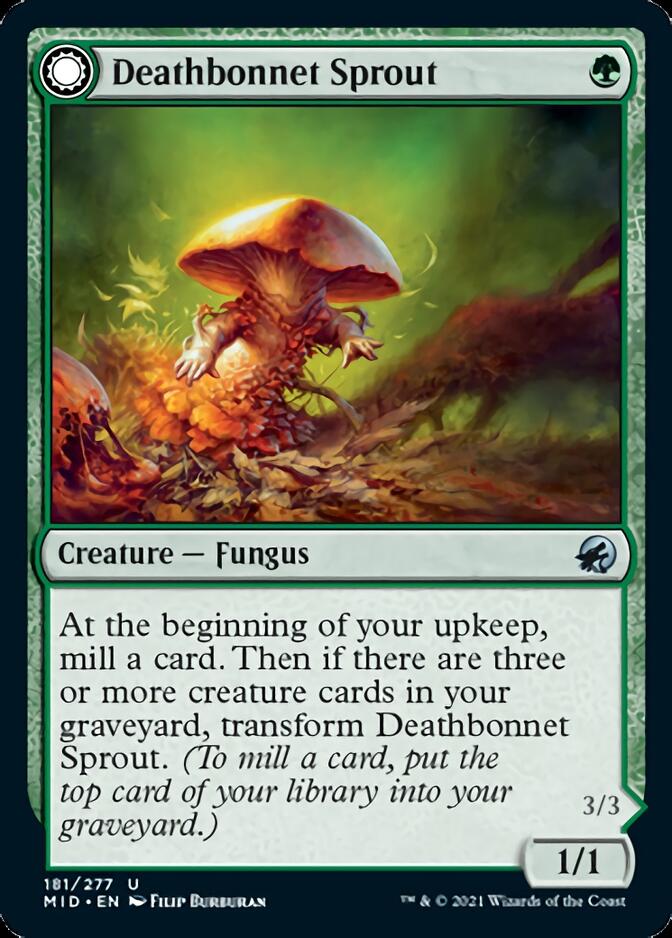 Deathbonnet Sprout // Deathbonnet Hulk [Innistrad: Midnight Hunt] | Galaxy Games LLC