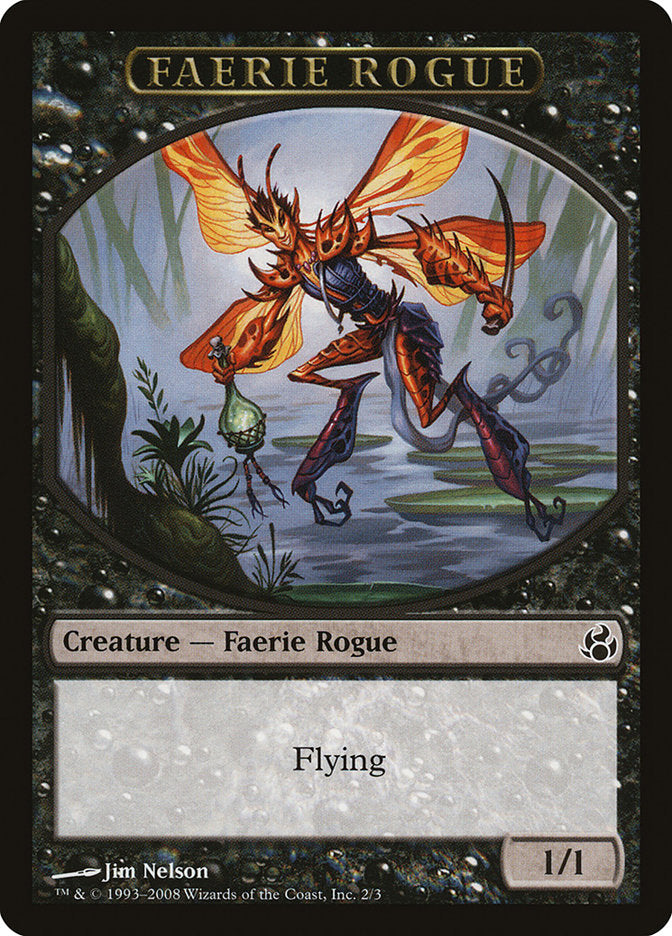 Faerie Rogue Token [Morningtide Tokens] | Galaxy Games LLC