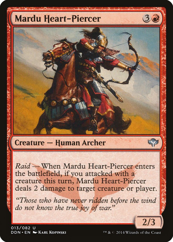 Mardu Heart-Piercer [Duel Decks: Speed vs. Cunning] | Galaxy Games LLC