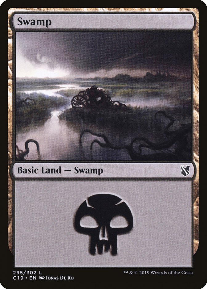 Swamp (295) [Commander 2019] | Galaxy Games LLC