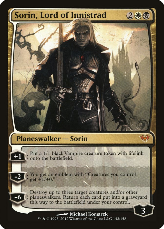 Sorin, Lord of Innistrad [Dark Ascension] | Galaxy Games LLC