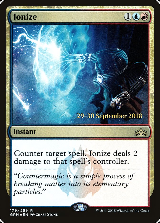 Ionize [Guilds of Ravnica Prerelease Promos] | Galaxy Games LLC