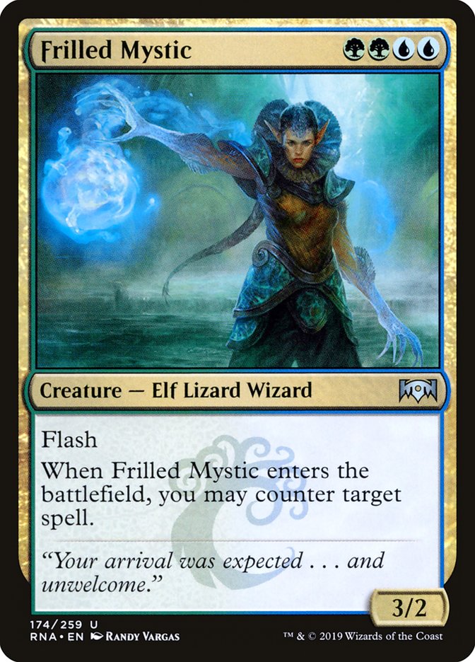 Frilled Mystic [Ravnica Allegiance] | Galaxy Games LLC