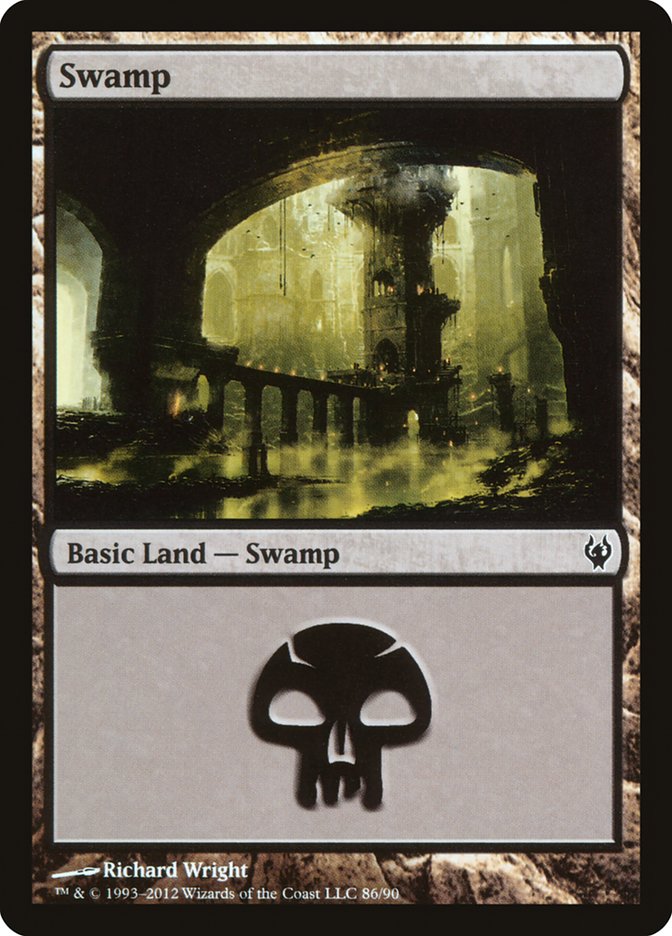 Swamp (86) [Duel Decks: Izzet vs. Golgari] | Galaxy Games LLC