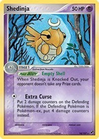 Shedinja (14/107) (Theme Deck Exclusive) [EX: Deoxys] | Galaxy Games LLC