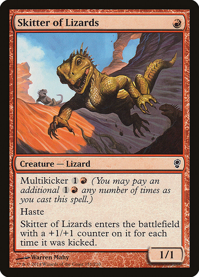 Skitter of Lizards [Conspiracy] | Galaxy Games LLC