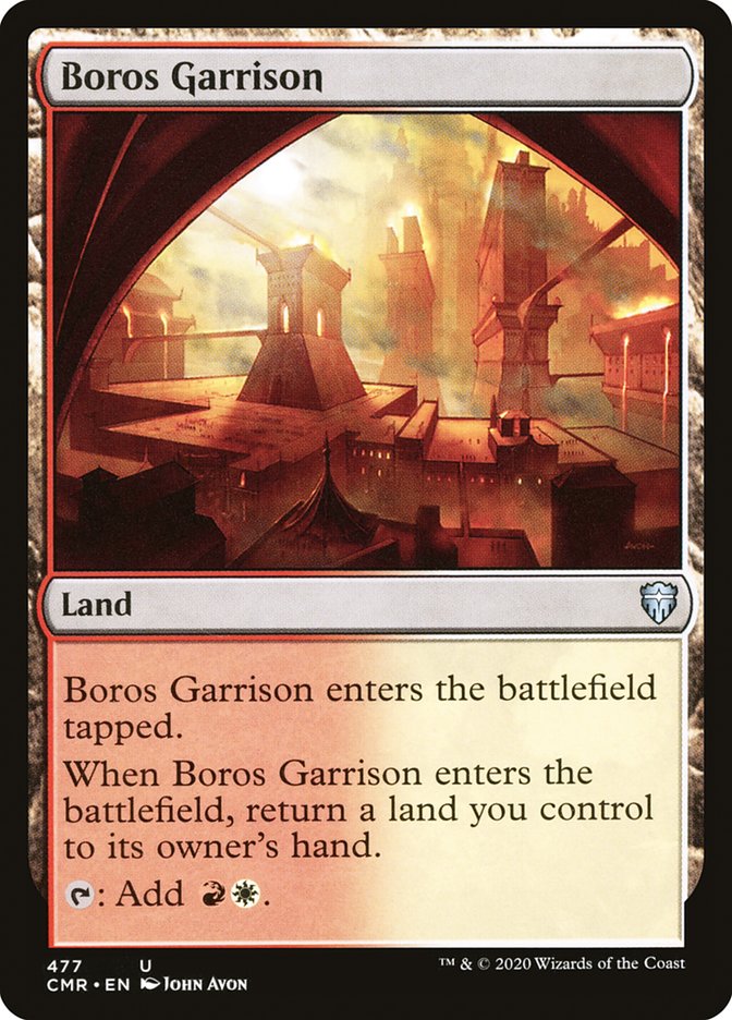 Boros Garrison [Commander Legends] | Galaxy Games LLC