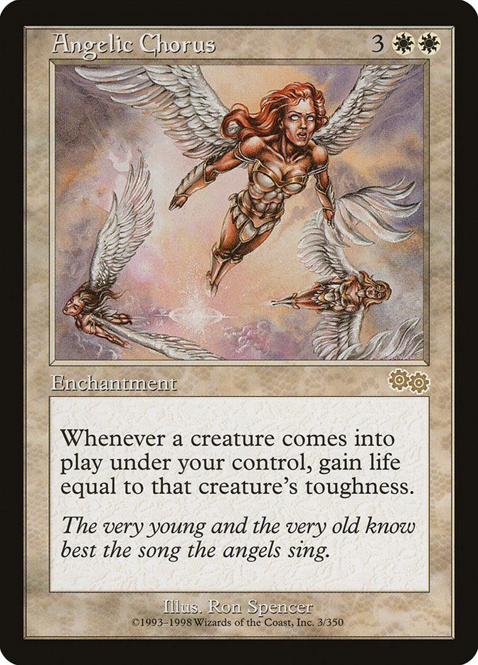 Angelic Chorus [Urza's Saga] | Galaxy Games LLC